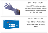 Revo Nitrile Exam Gloves (Case of 10 boxes, 300 count per box)