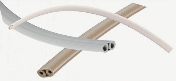 2-Hole Syring Tubing (Sold by the Foot)