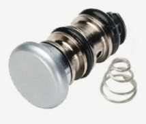 DCI Style Button Valve with Conical Spring